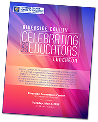 2023 Celebrating Educators Flyer