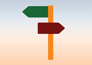 sign post icon