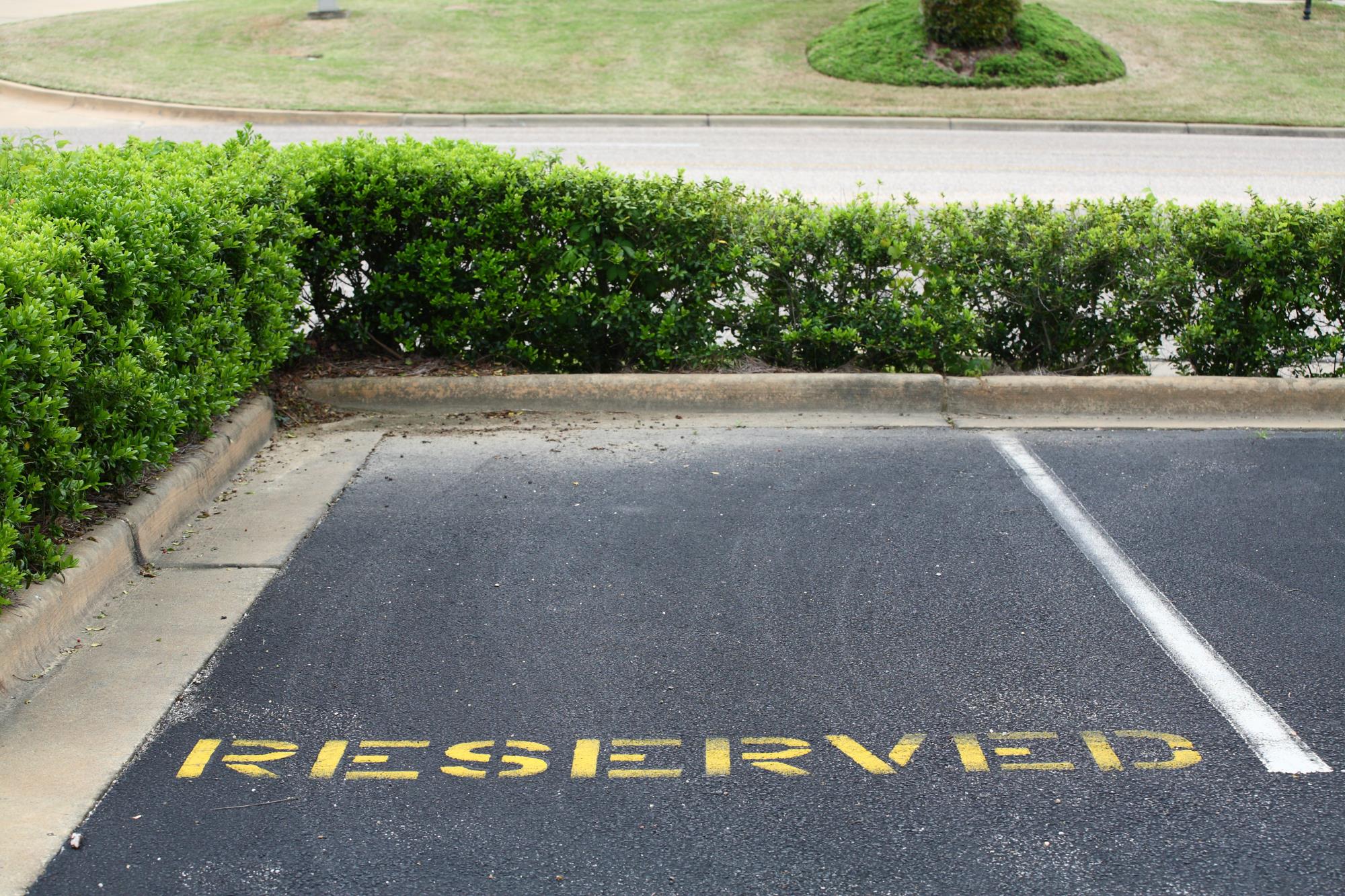 Reserved Parking