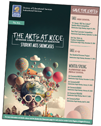 Student Arts Showcases Flyer