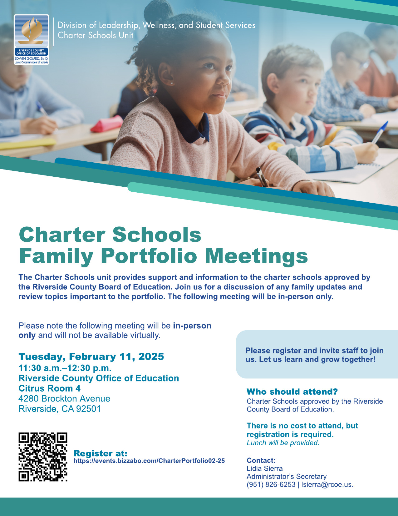 02-25 CS Family Portfolio Meetings Flyer