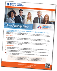 Leadership Hub Flyer