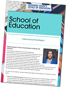 School of Education Newsletter