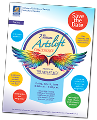 2025 Artslift Conference Save The Date Flyer