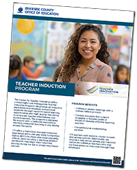 Teacher Induction Program Flyer