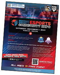 2024 Esports Community Expo Flyer