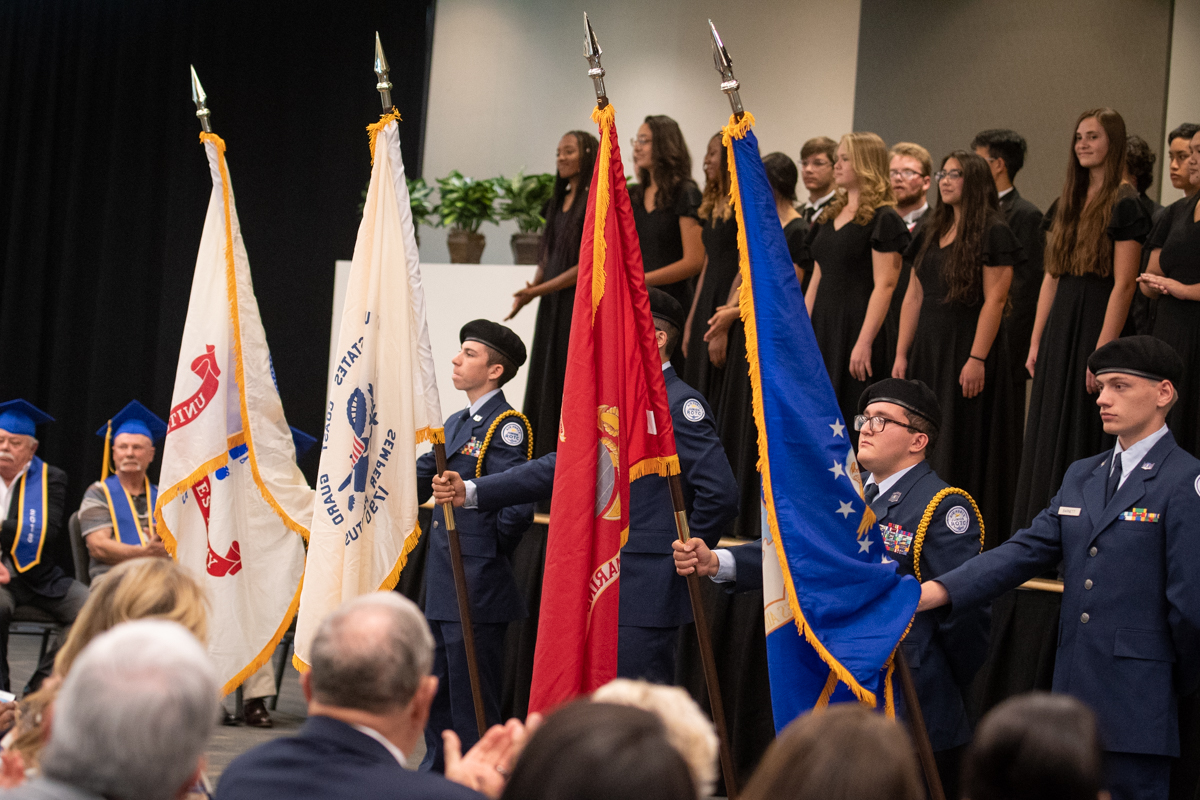 King High School Chamber Singers and Elsinore High School Cadets Military Tribute