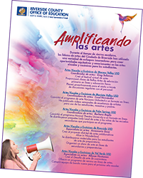 Amplifying Arts Flyer Volume 1 Spanish