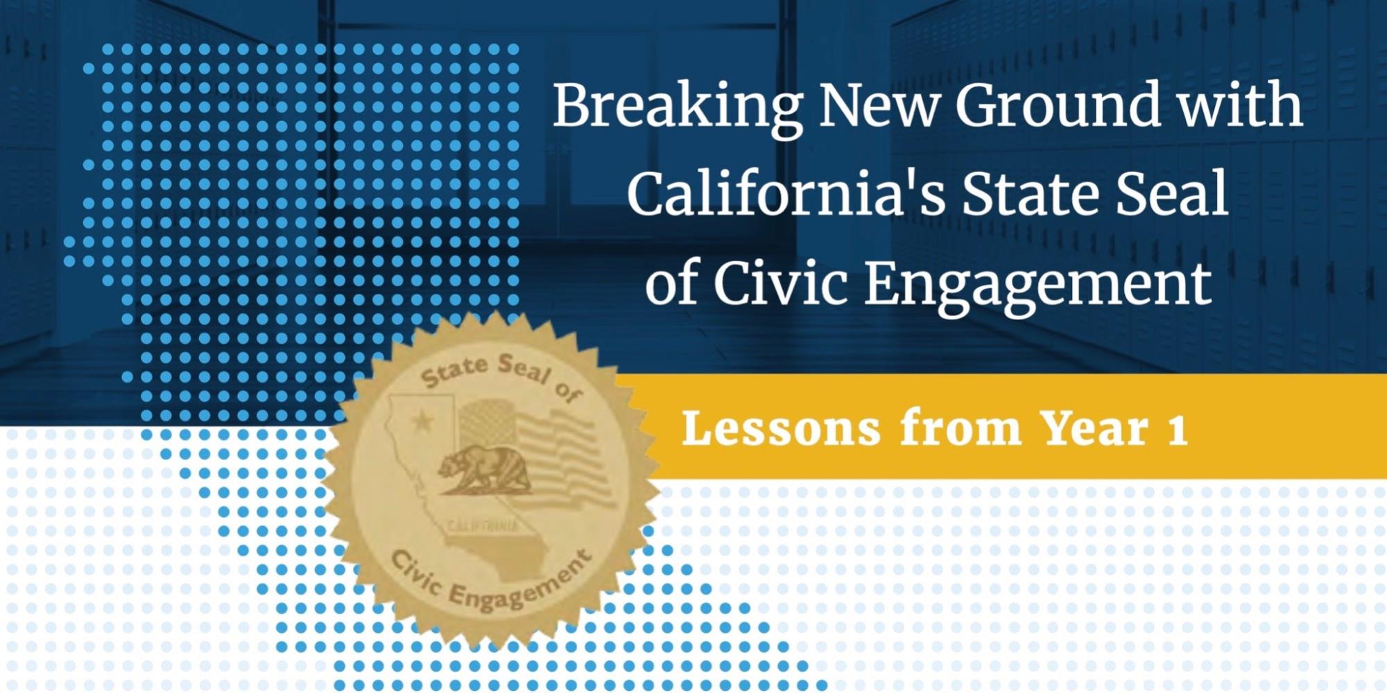 Reports on State Seal of Civic Engagement Banner