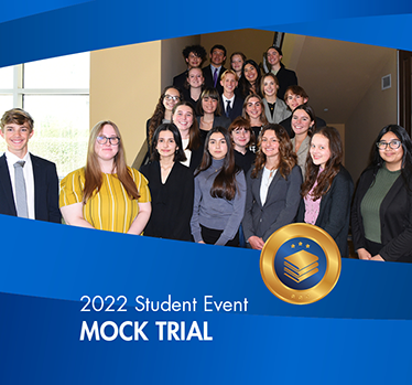 2022 Mock Trial Winning Team from Notre Dame High School