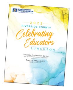 2022 Celebrating Educators Luncheon Program