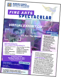 Fine Arts Spectacular flyer